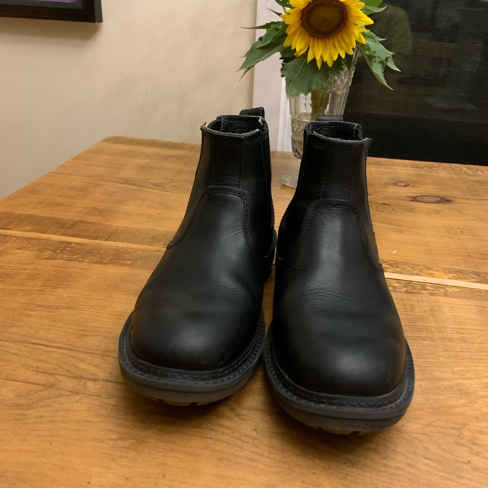 Timberland Black Leather Logan’s Bay Men's Chelsea Boots